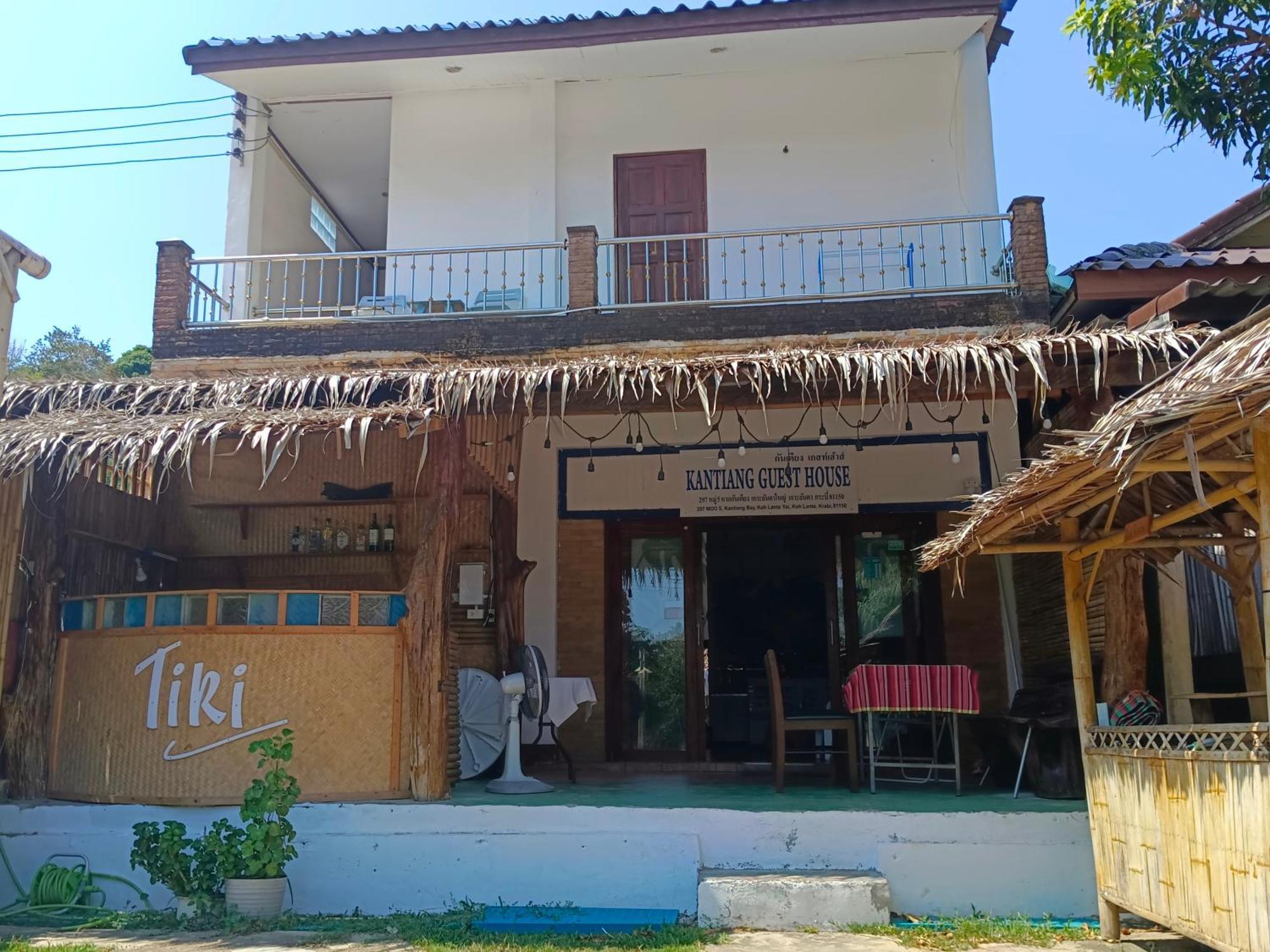 Tiki Bar-Kantiang Guesthouse Ко-Ланта Екстер'єр фото